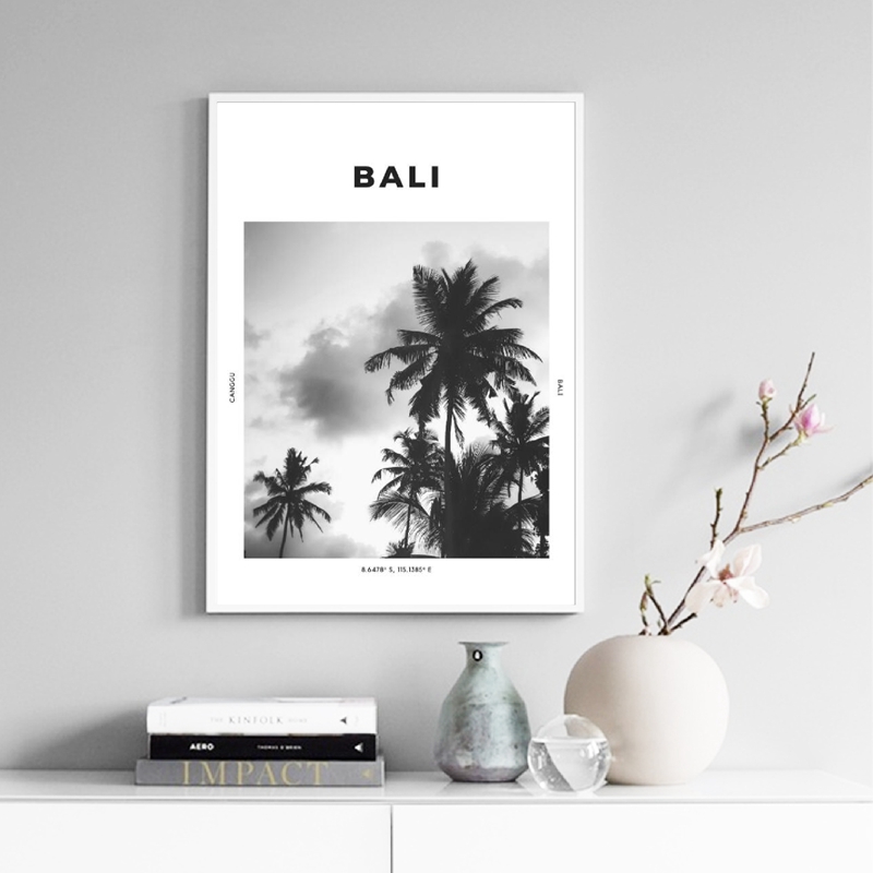 Photography Bali - 발리 여행 프린트 블랙 화이트 사진