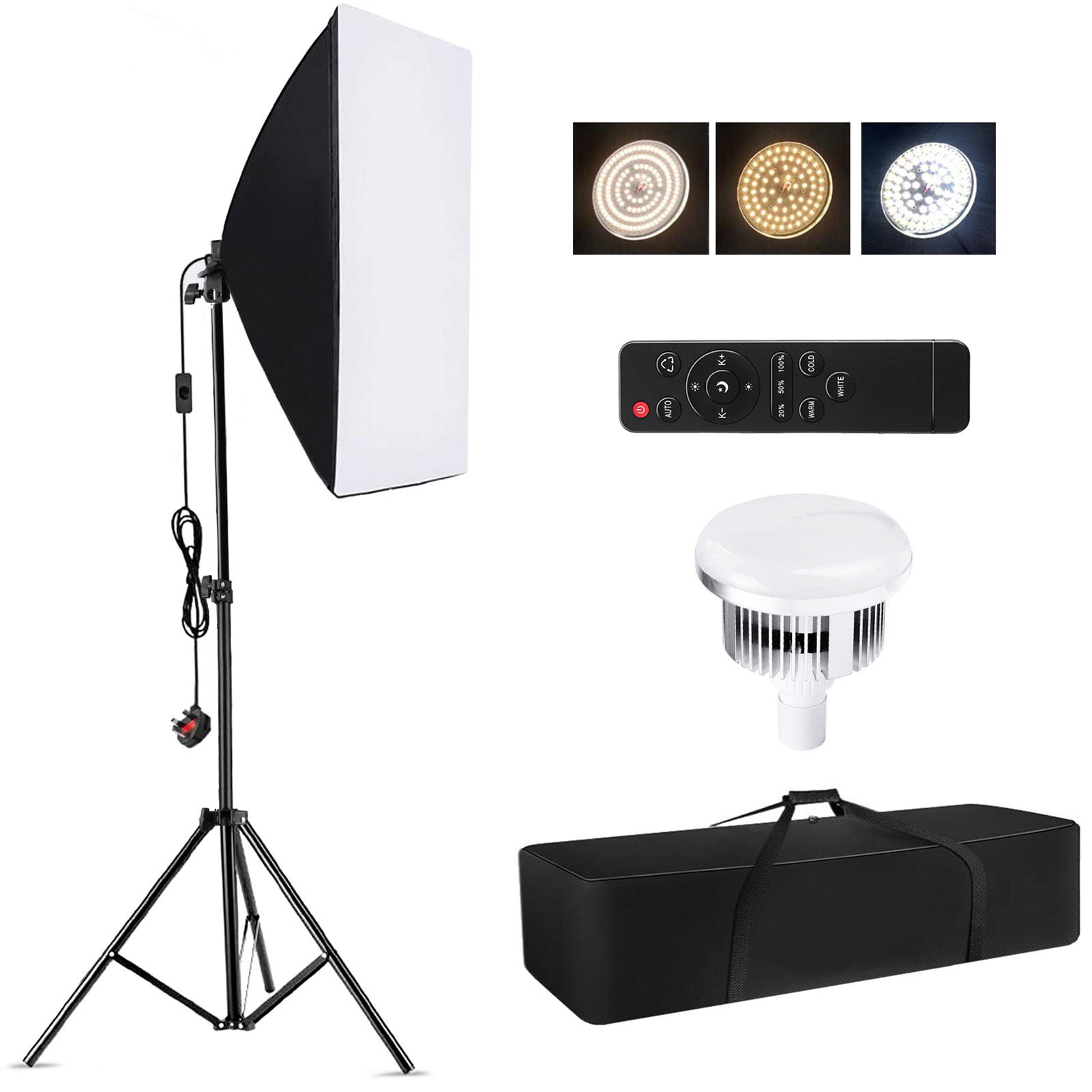 Photography Darkroom - Camnoon Studio 사진 조명 키트 소프트박스