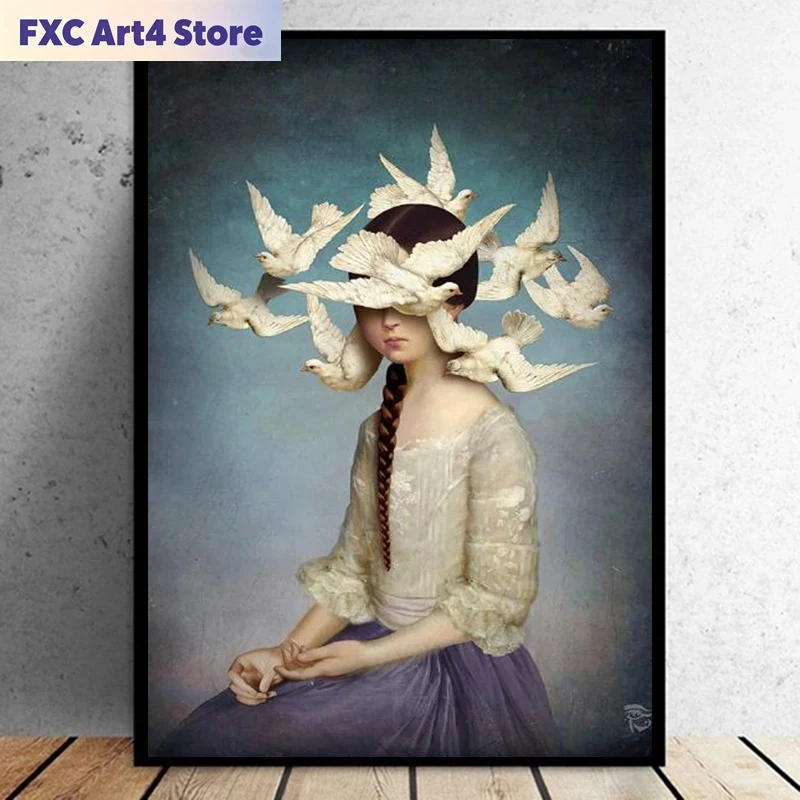 Photography Types - 프레임리스 북유럽 현대 계약화 그림 흰색