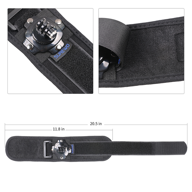 SUREWO 손목 스트랩 마운트, 고프로 히어로 13  - Gopro Action Camera Hero 12 Black 리뷰 및 가격