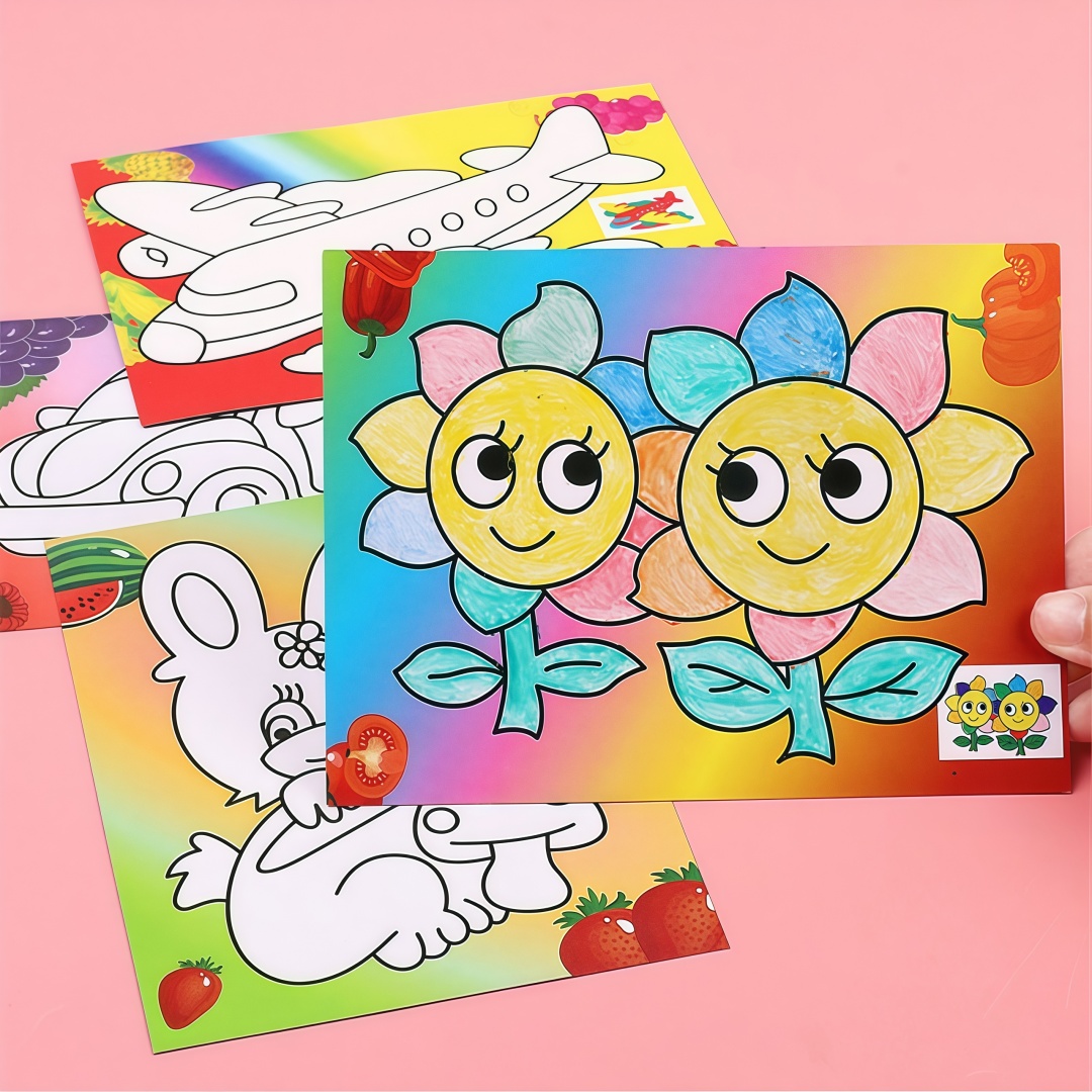 20개 DIY 다양한 스타일의 랜덤 만화 그림 색칠 그 - Photography Hobby 리뷰 및 가격
