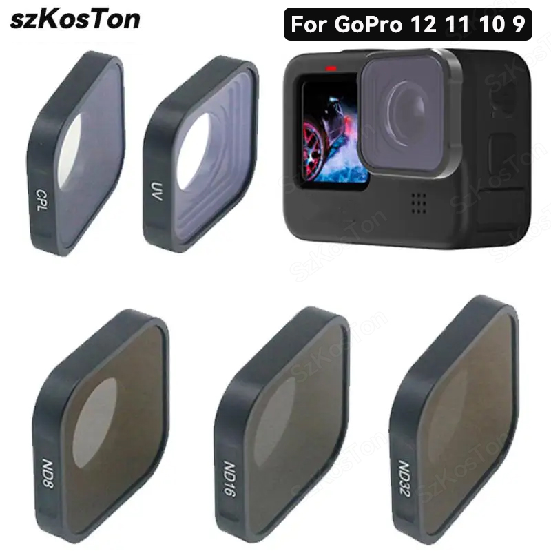 GoPro Hero 용 UV CPL ND8 ND16 N - Gopro Action Camera Hero 12 Black 리뷰 및 가격