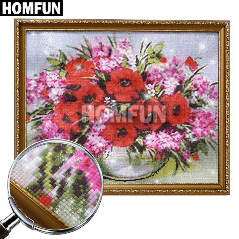 HOMFUN 5D DIY 다이아몬드 페인팅 