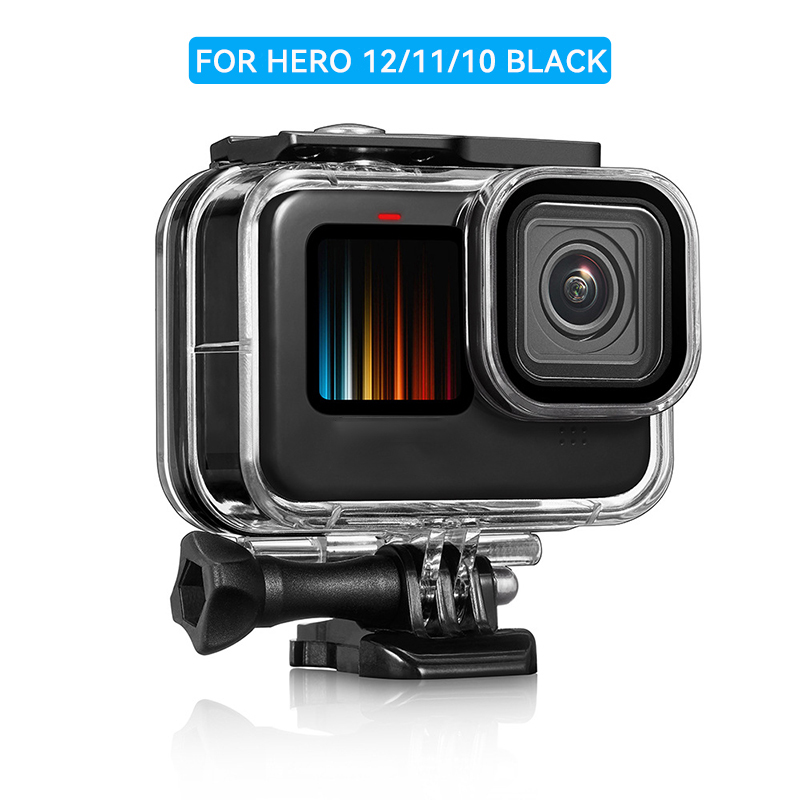 GoPro Hero 용 60M 방수 케이스 12 11  - Gopro Action Camera Hero 12 Black 리뷰 및 가격