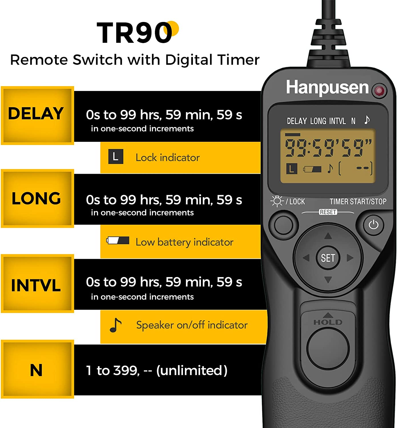 Hanpusen TR90 카메라 타임랩스 인터벌로미터  - Timelapse Controller 리뷰 및 가격
